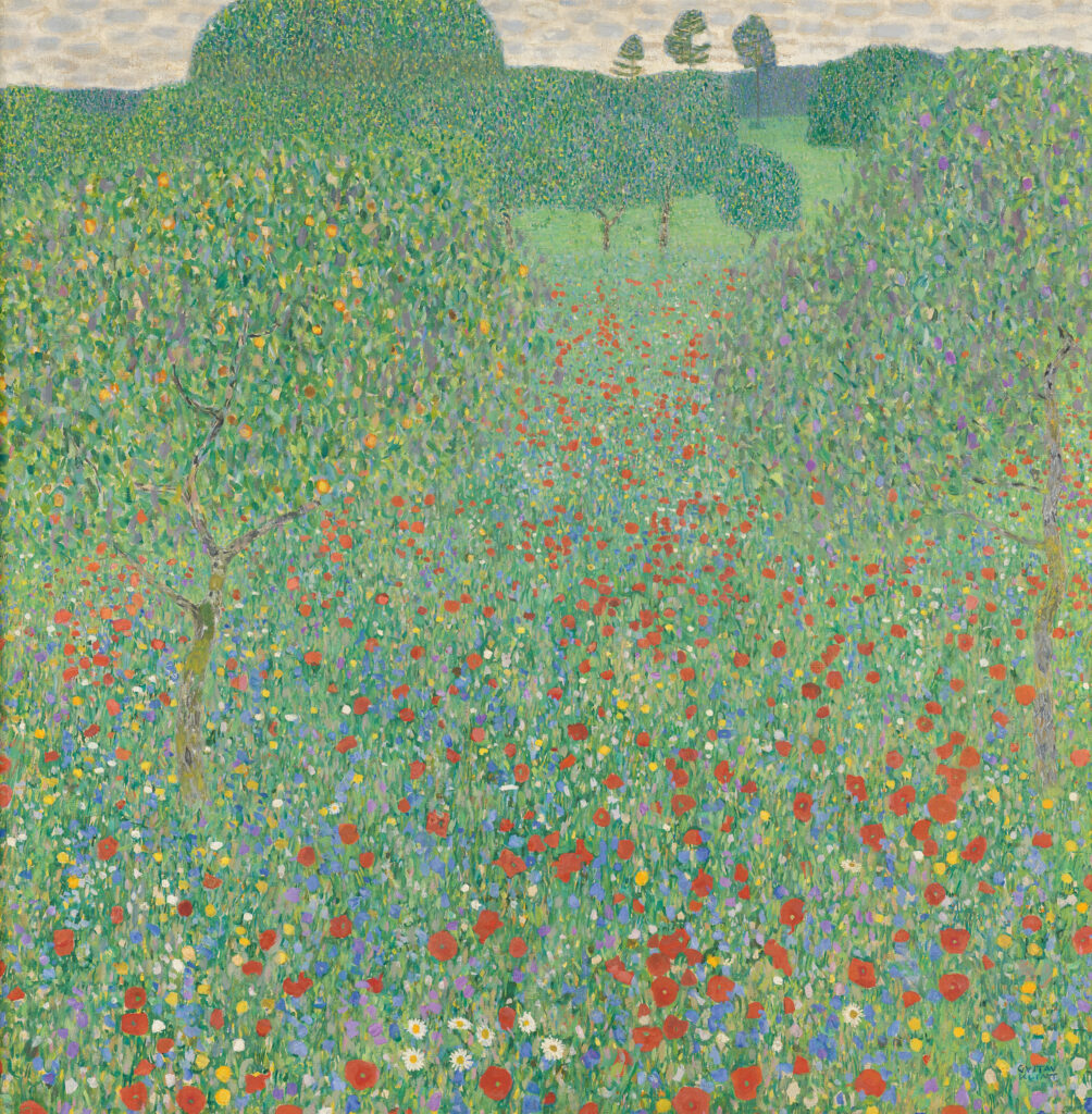 Gustav Klimt; Blühender Mohn; Österreichische Galerie Belvedere; https://sammlung.belvedere.at/objects/3917/bluhender-mohn